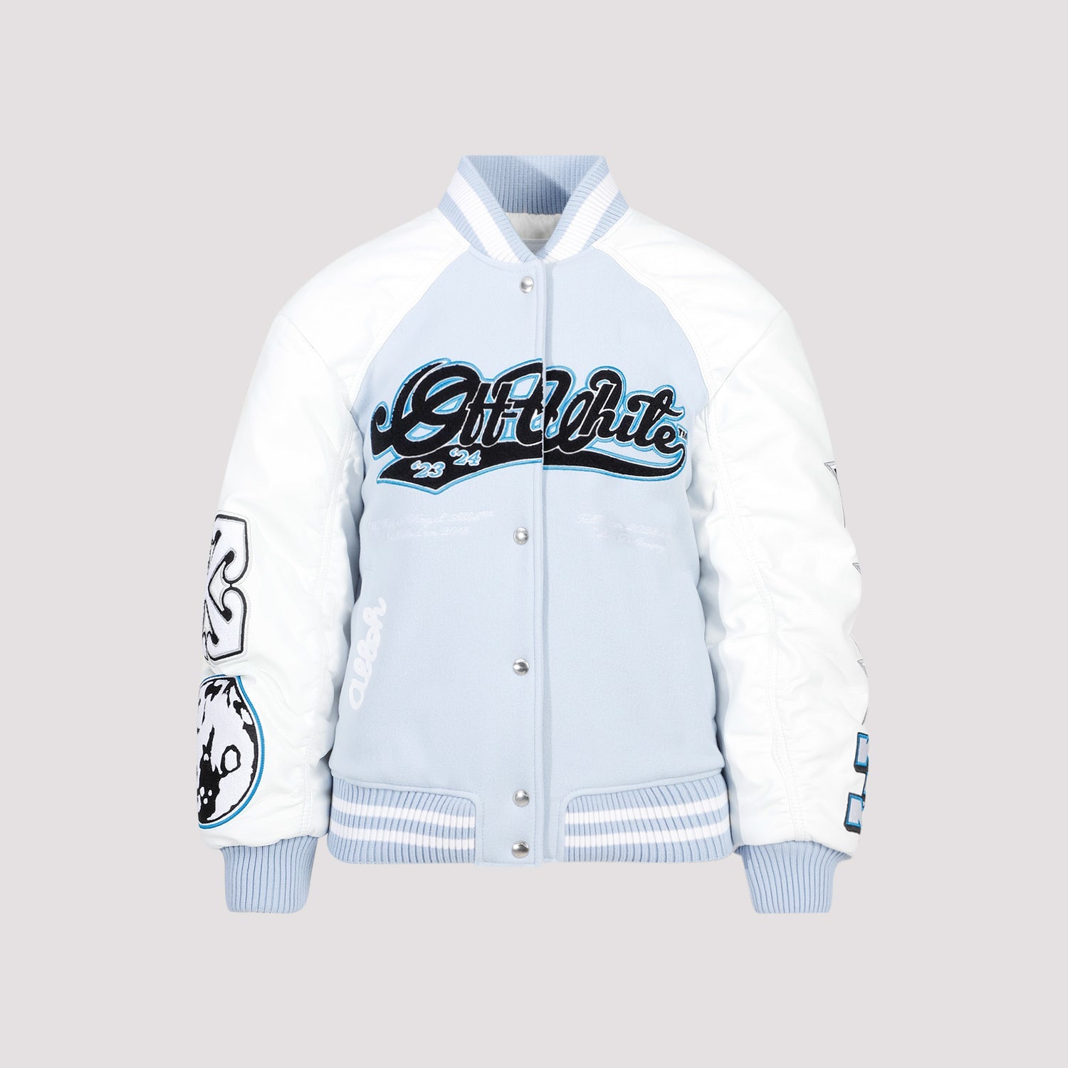 OFF-WHITE-OUTLET-SALE-Jacket BLAU-ARCHIVIST