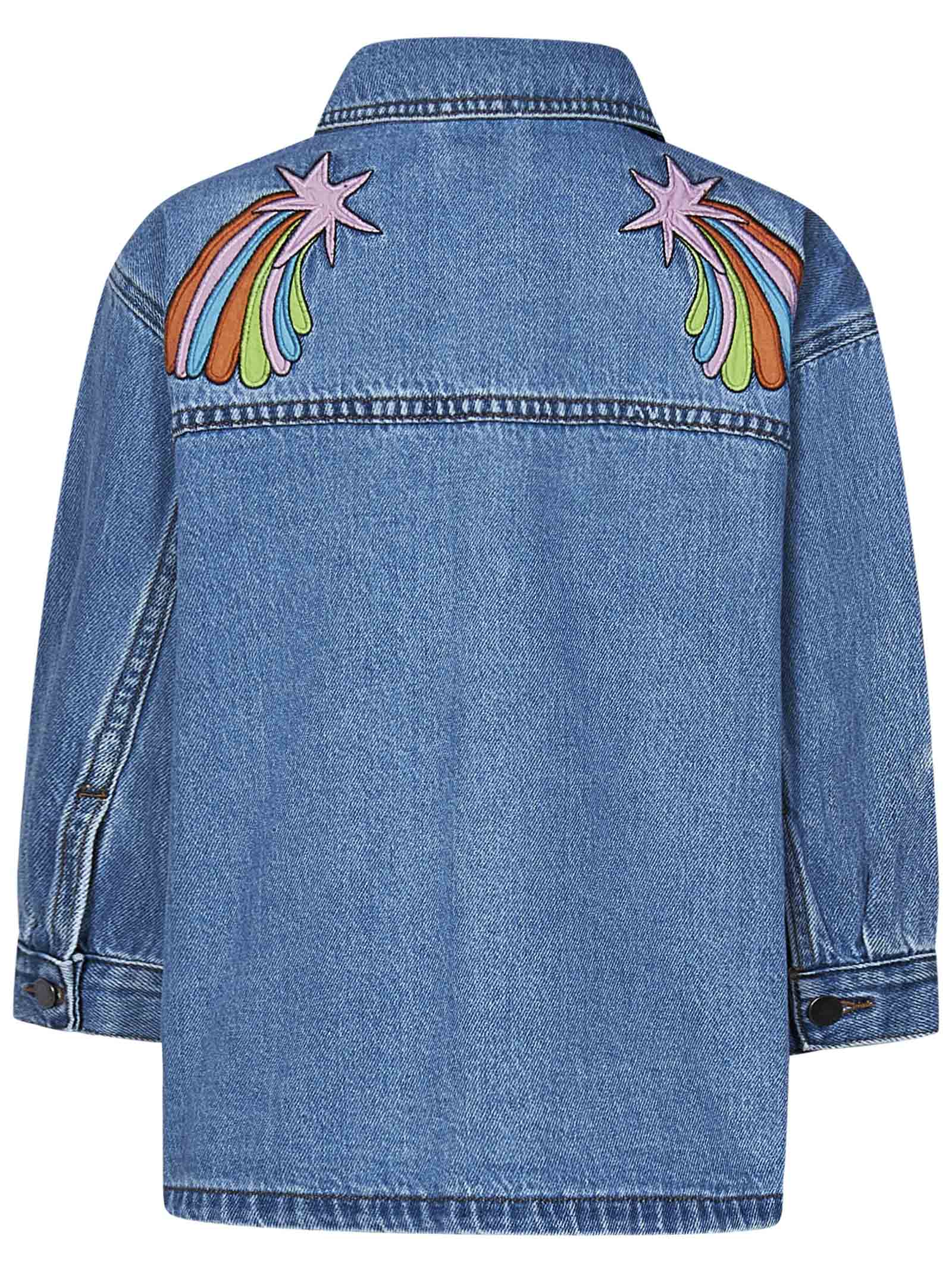 STELLA MCCARTNEY-OUTLET-SALE-Jacket BLAU-ARCHIVIST