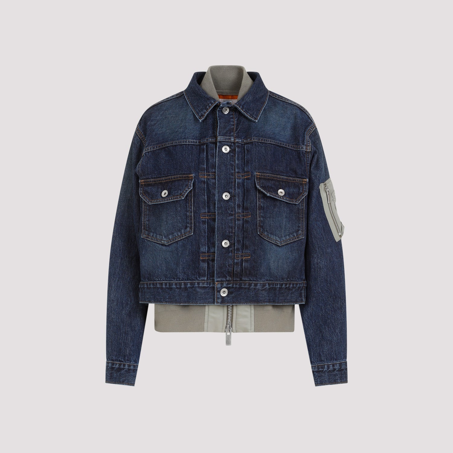 Sacai-OUTLET-SALE-Jacket BLAU-ARCHIVIST