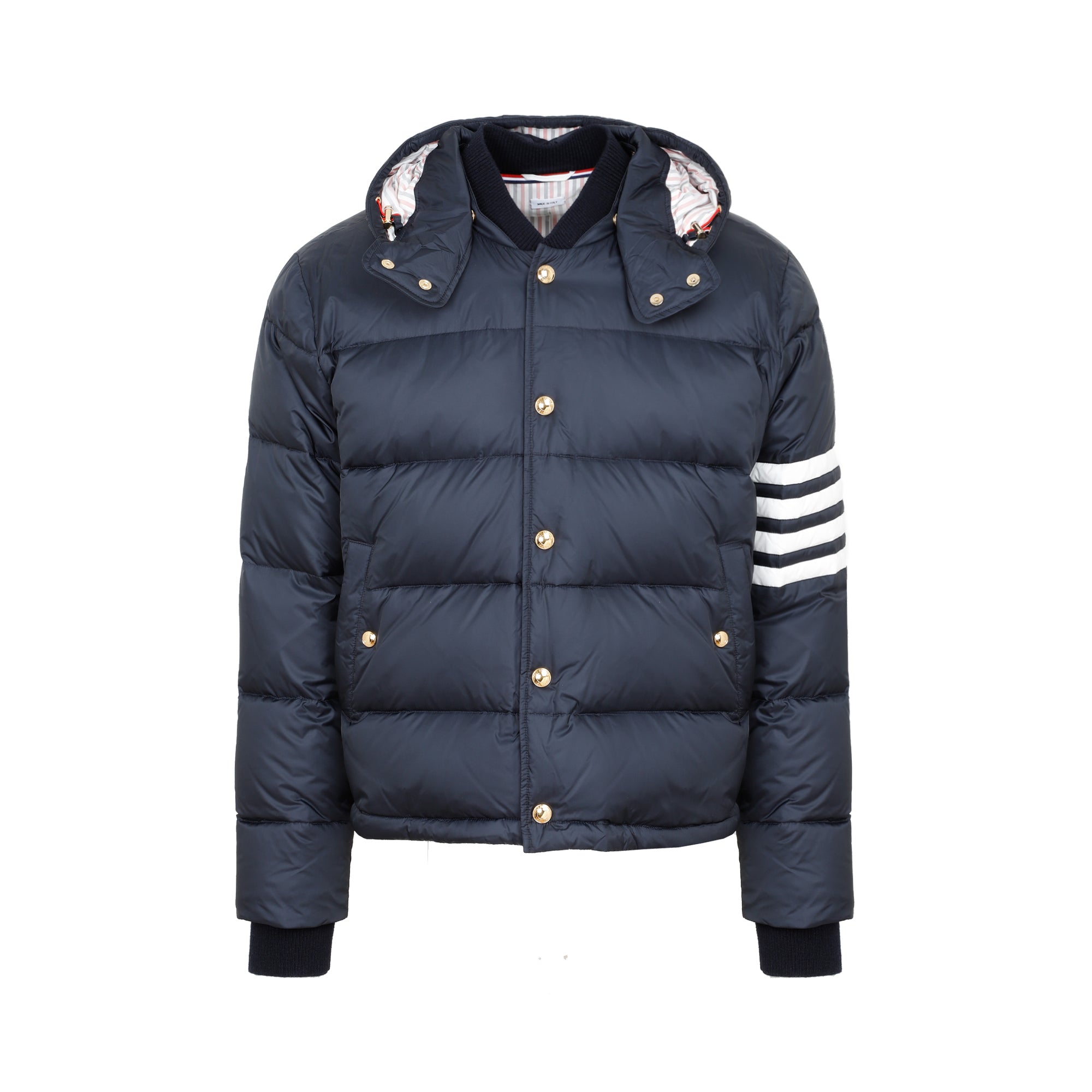 THOM BROWNE-OUTLET-SALE-Jacket BLAU-ARCHIVIST