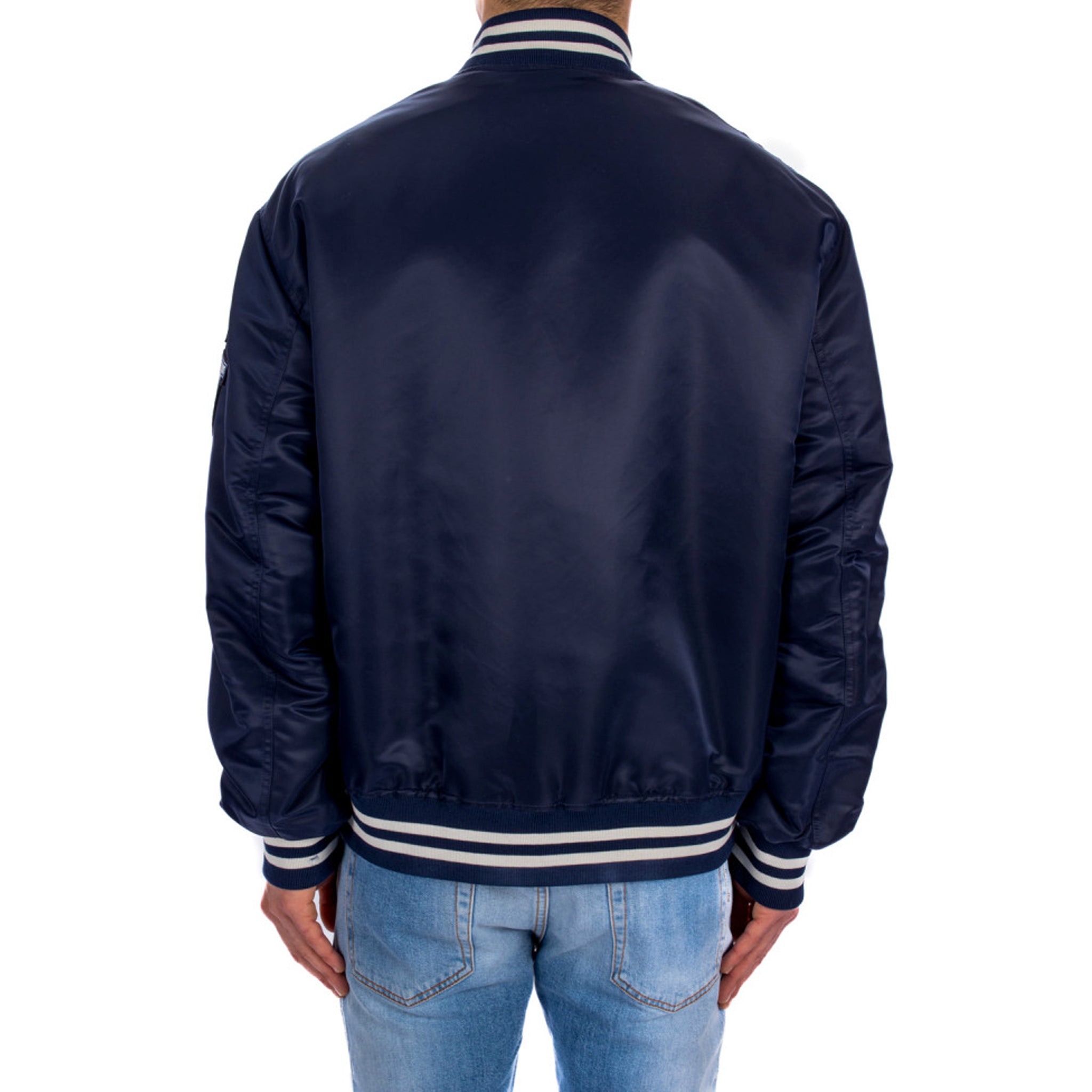 VERSACE-OUTLET-SALE-Jacket BLAU-ARCHIVIST