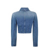 VERSACE-OUTLET-SALE-Jacket BLAU-ARCHIVIST