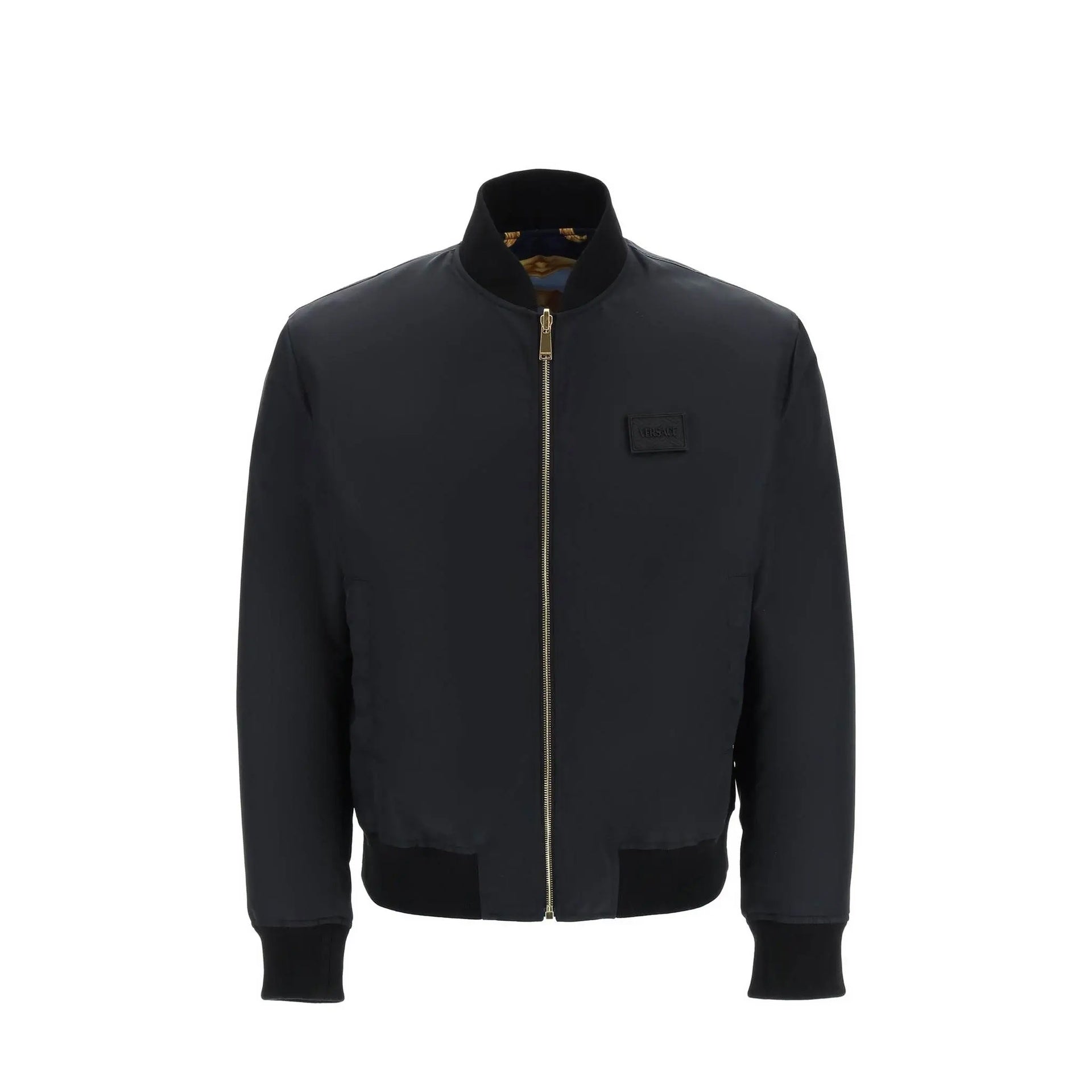 VERSACE-OUTLET-SALE-Jacket BLAU-ARCHIVIST