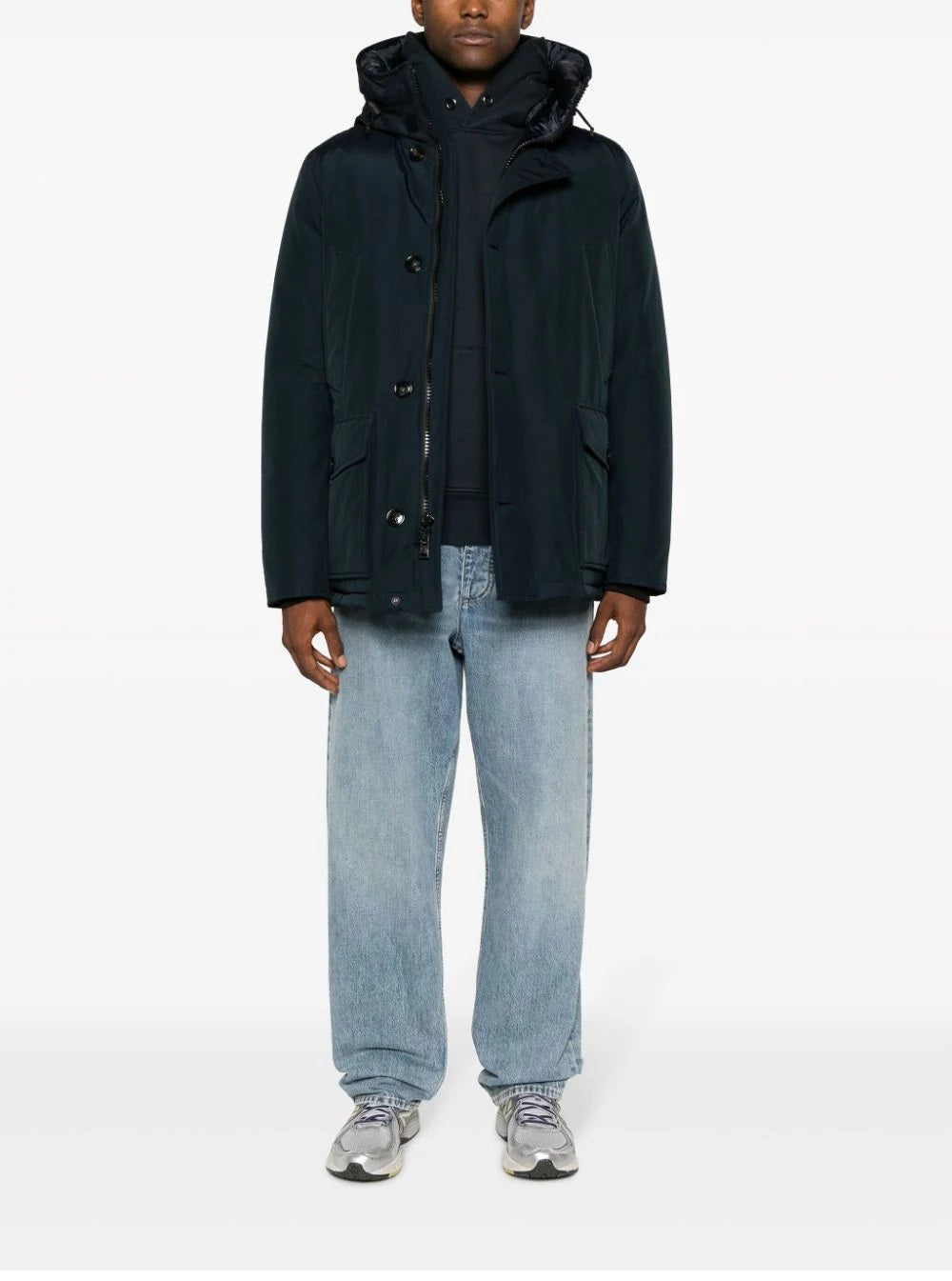 WOOLRICH-OUTLET-SALE-Jacket BLAU-ARCHIVIST