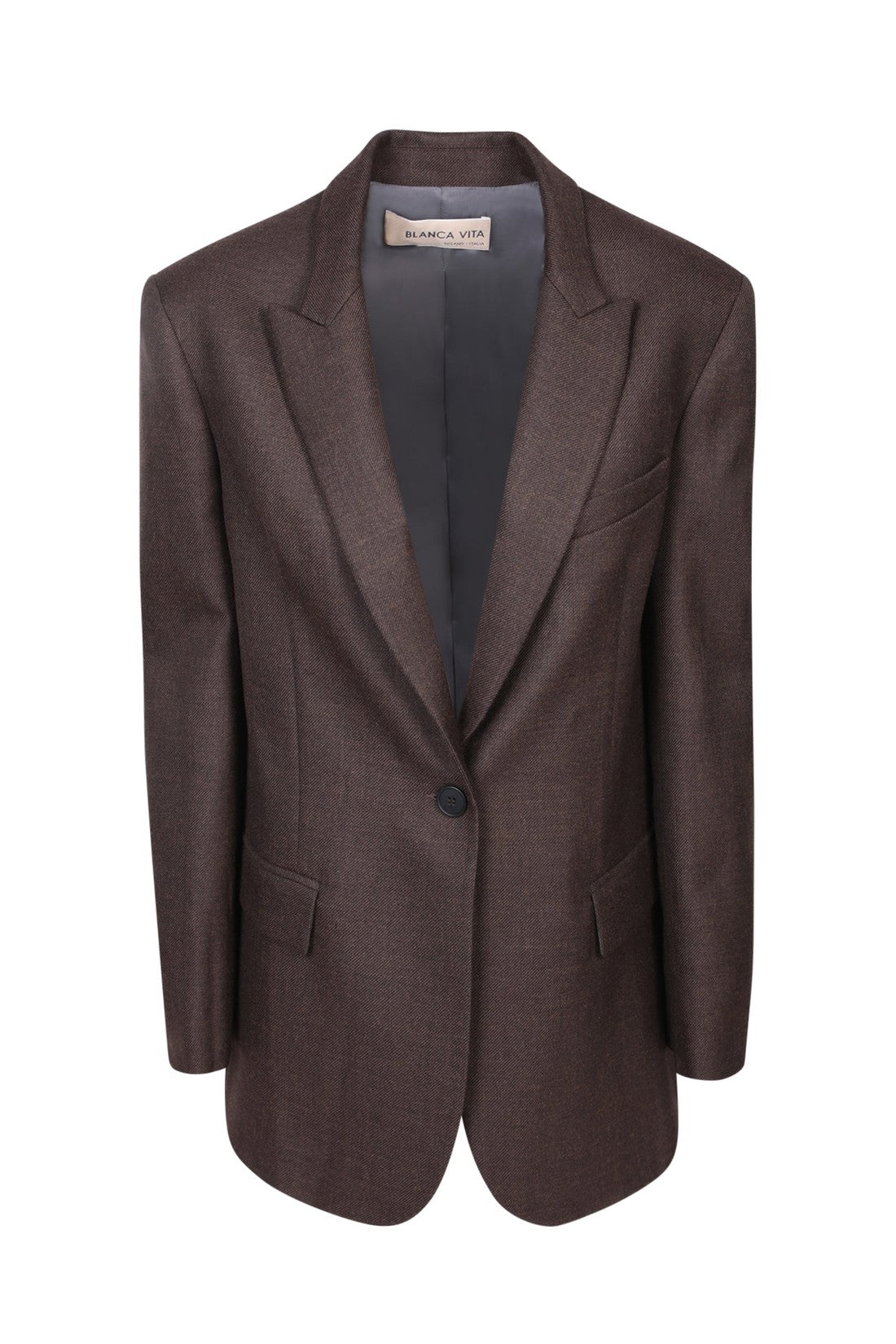 BLANCA VITA-OUTLET-SALE-Jacket BRAUN-ARCHIVIST