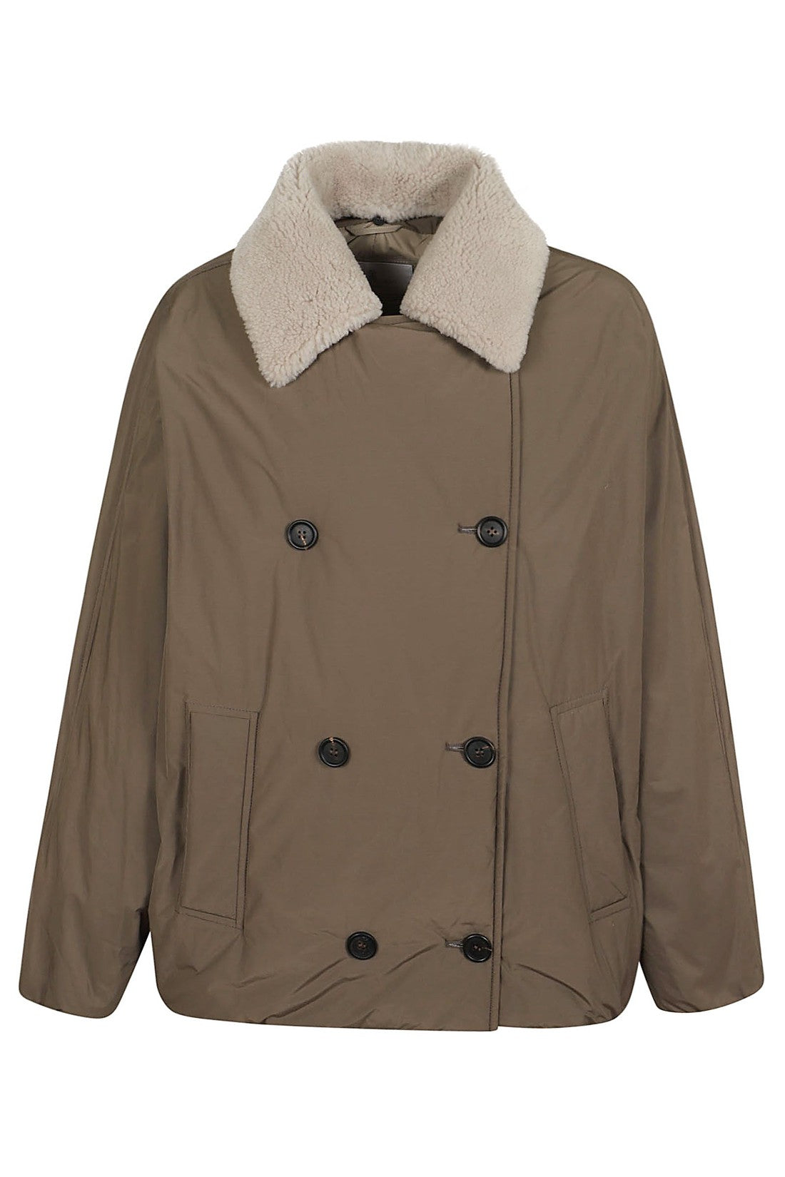 BRUNELLO CUCINELLI-OUTLET-SALE-Jacket BRAUN-ARCHIVIST