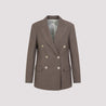 Brunello Cucinelli-OUTLET-SALE-Jacket BRAUN-ARCHIVIST