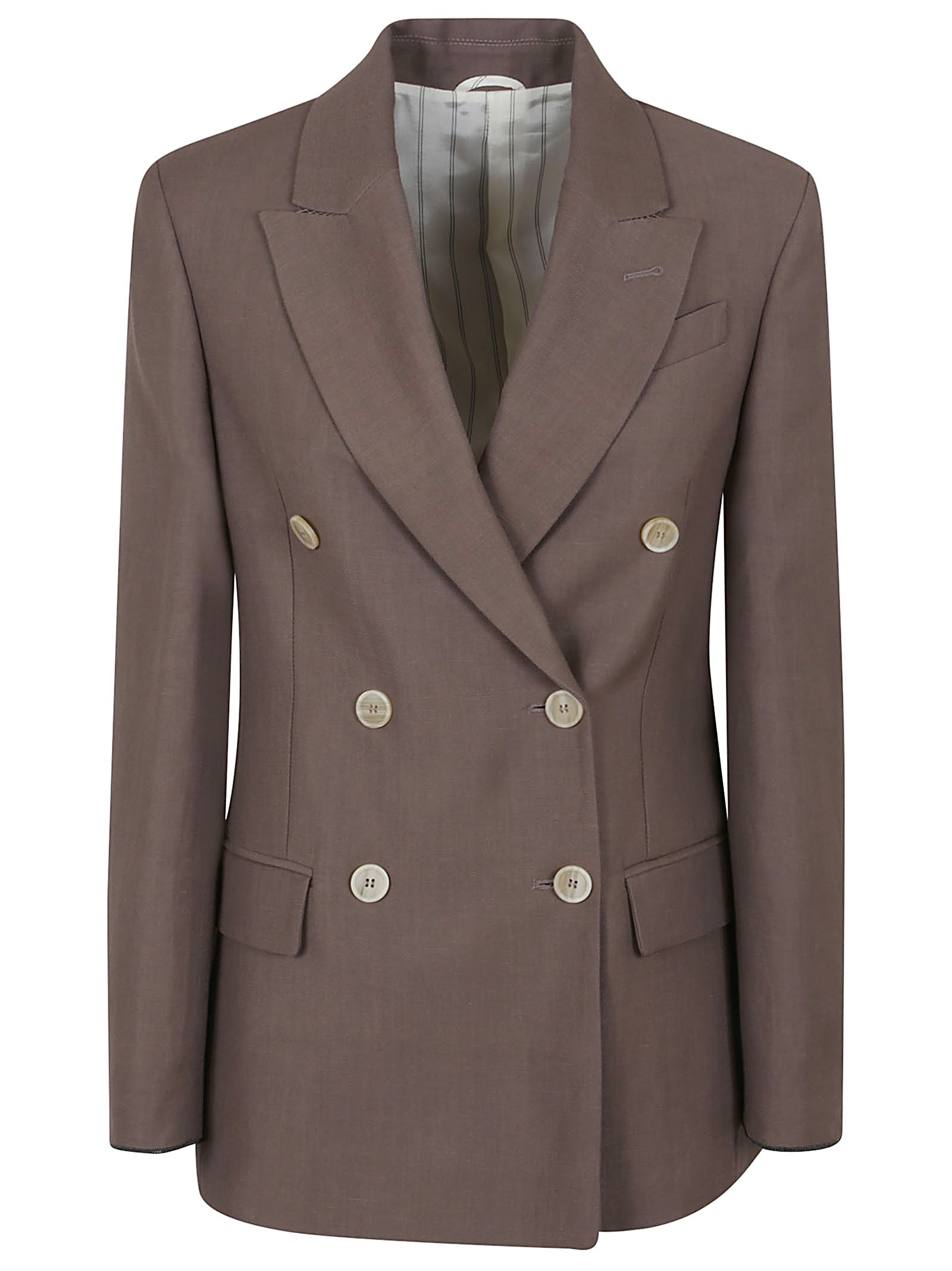 Brunello Cucinelli-OUTLET-SALE-Jacket BRAUN-ARCHIVIST