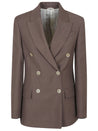 Brunello Cucinelli-OUTLET-SALE-Jacket BRAUN-ARCHIVIST