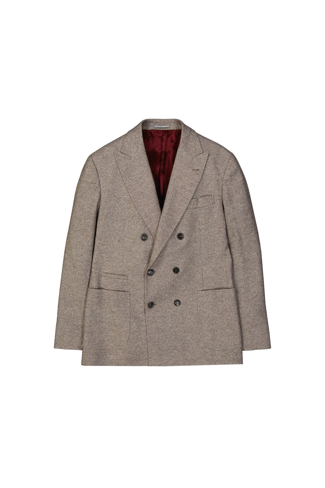 Brunello Cucinelli-OUTLET-SALE-Jacket Beige-ARCHIVIST