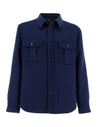 BRIONI-OUTLET-SALE-Jacket Blau-ARCHIVIST