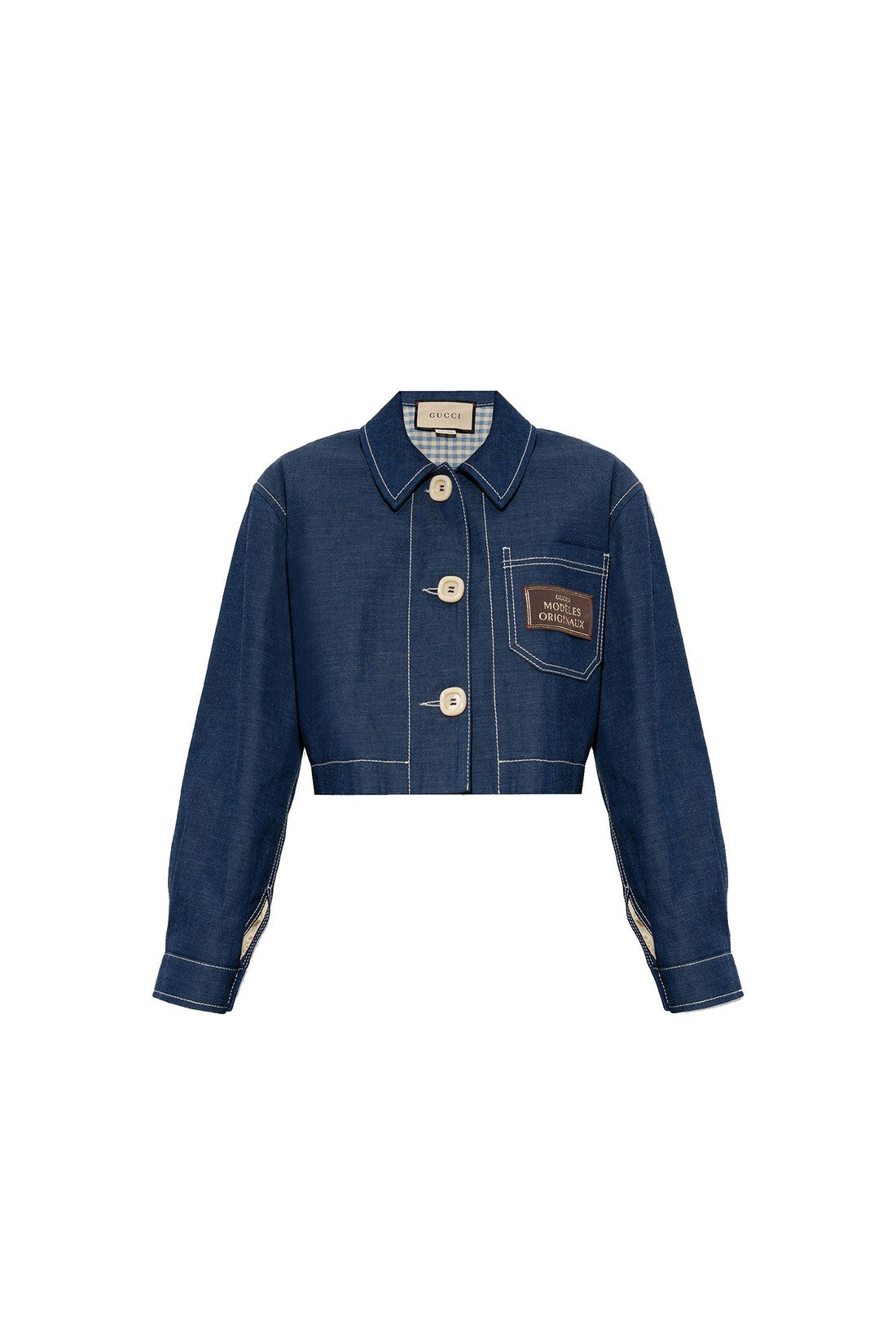 GUCCI-OUTLET-SALE-Jacket Blau-ARCHIVIST