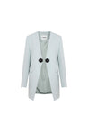 JIL SANDER-OUTLET-SALE-Jacket Blau-ARCHIVIST