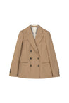 BRUNELLO CUCINELLI-OUTLET-SALE-Jacket Braun-ARCHIVIST