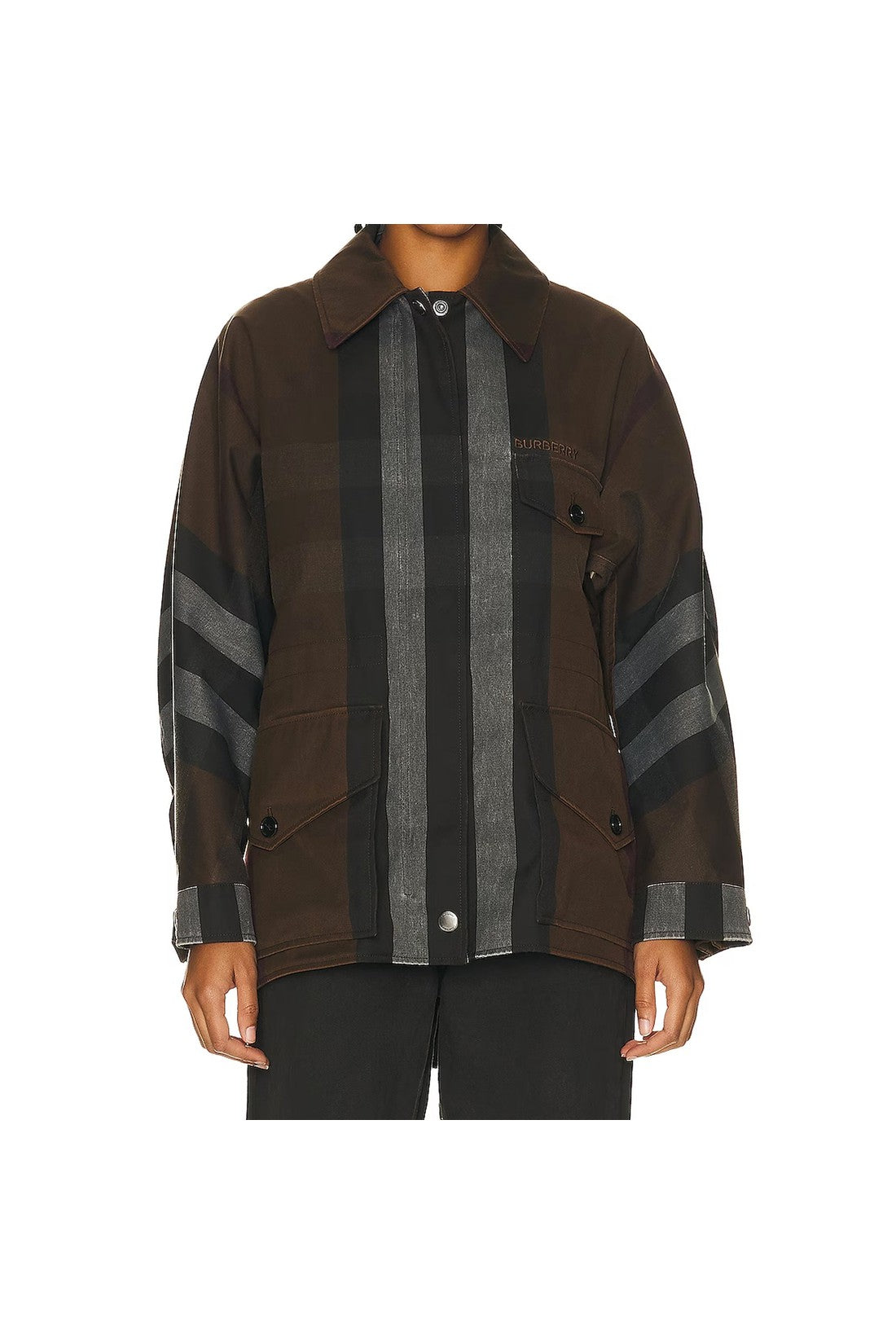 BURBERRY-OUTLET-SALE-Jacket Braun-ARCHIVIST