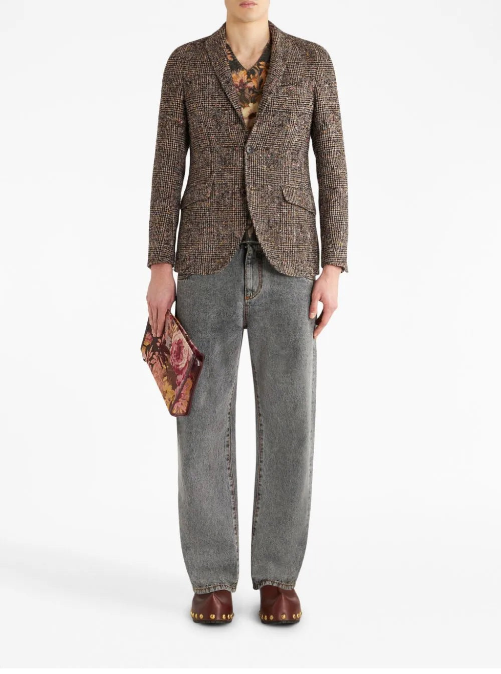 ETRO-OUTLET-SALE-Jacket Braun-ARCHIVIST