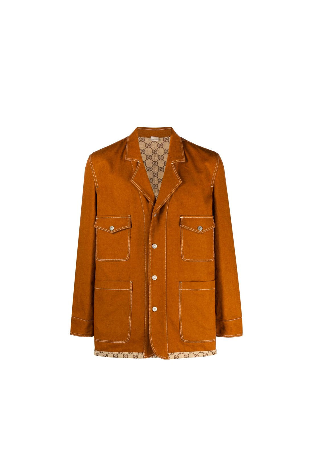 GUCCI-OUTLET-SALE-Jacket Braun-ARCHIVIST