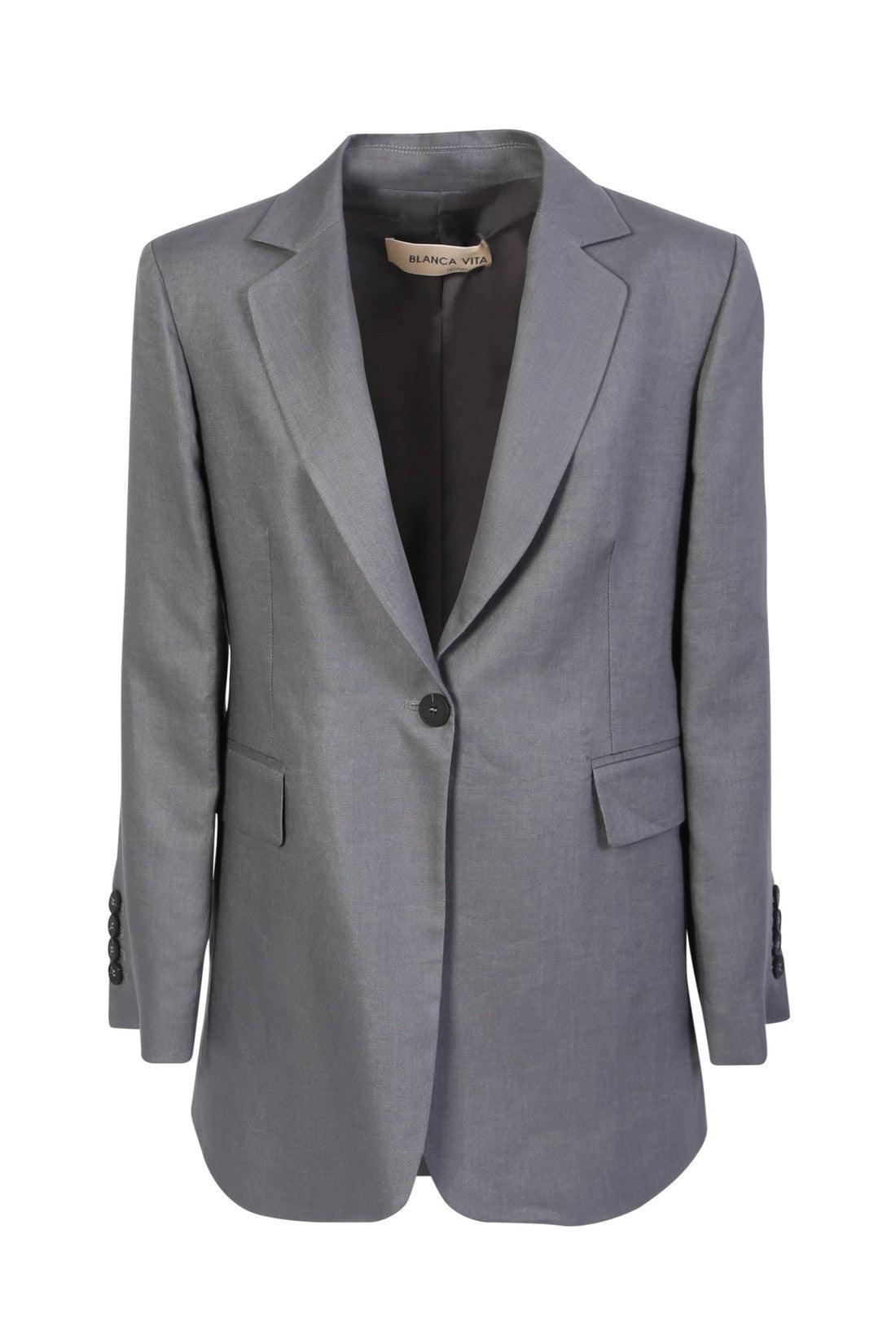 BLANCA VITA-OUTLET-SALE-Jacket GRAU-ARCHIVIST