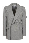 ERMANNO SCERVINO-OUTLET-SALE-Jacket GRAU-ARCHIVIST