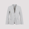 THOM BROWNE-OUTLET-SALE-Jacket GRAU-ARCHIVIST