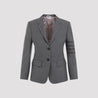 THOM BROWNE-OUTLET-SALE-Jacket GRAU-ARCHIVIST