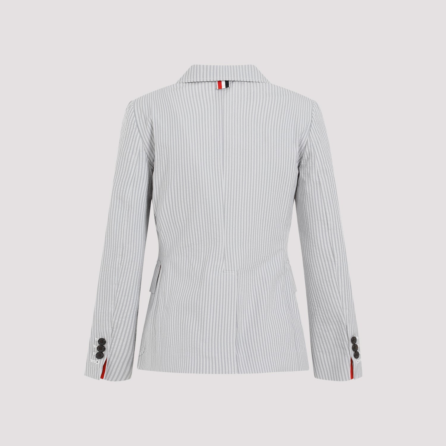 THOM BROWNE-OUTLET-SALE-Jacket GRAU-ARCHIVIST