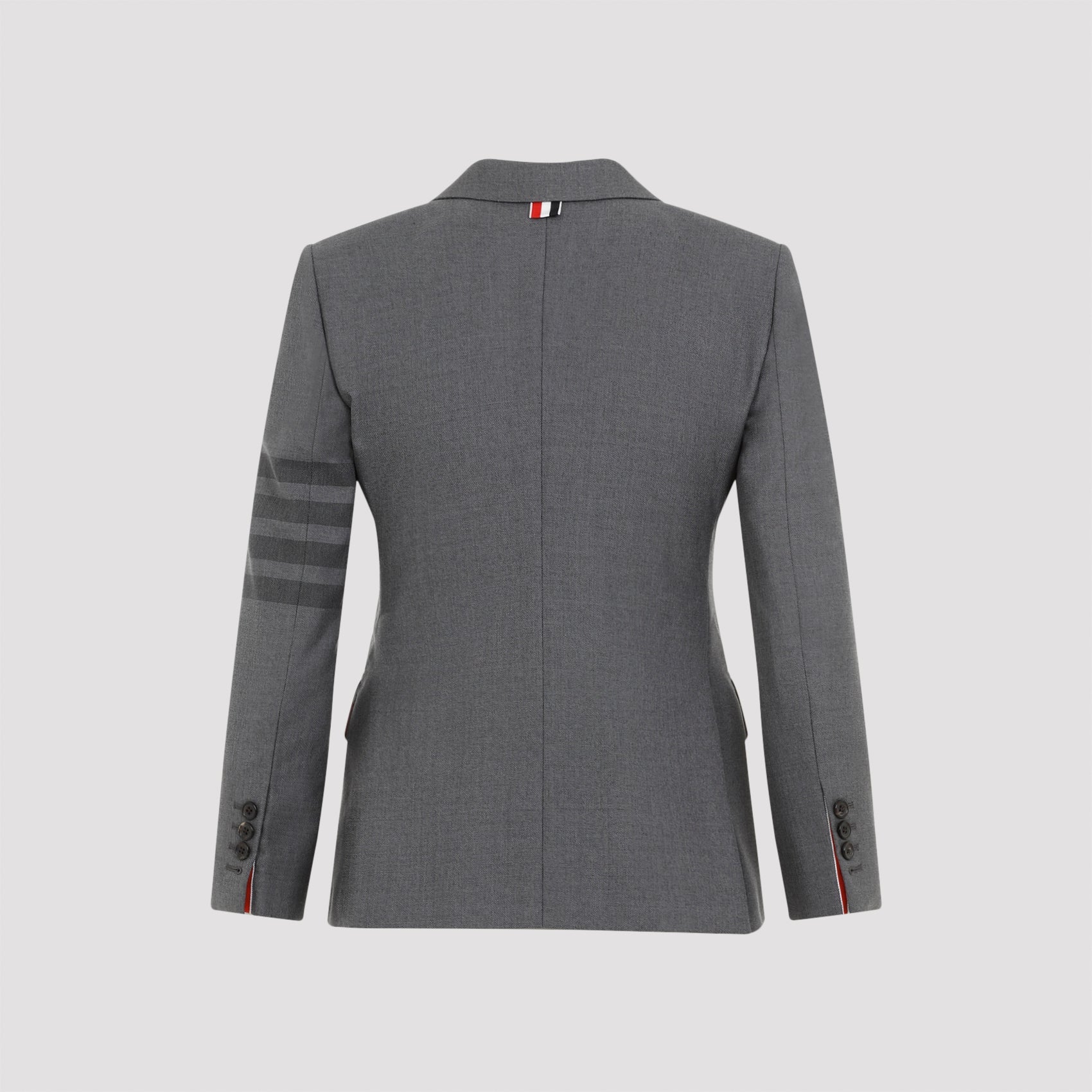 THOM BROWNE-OUTLET-SALE-Jacket GRAU-ARCHIVIST