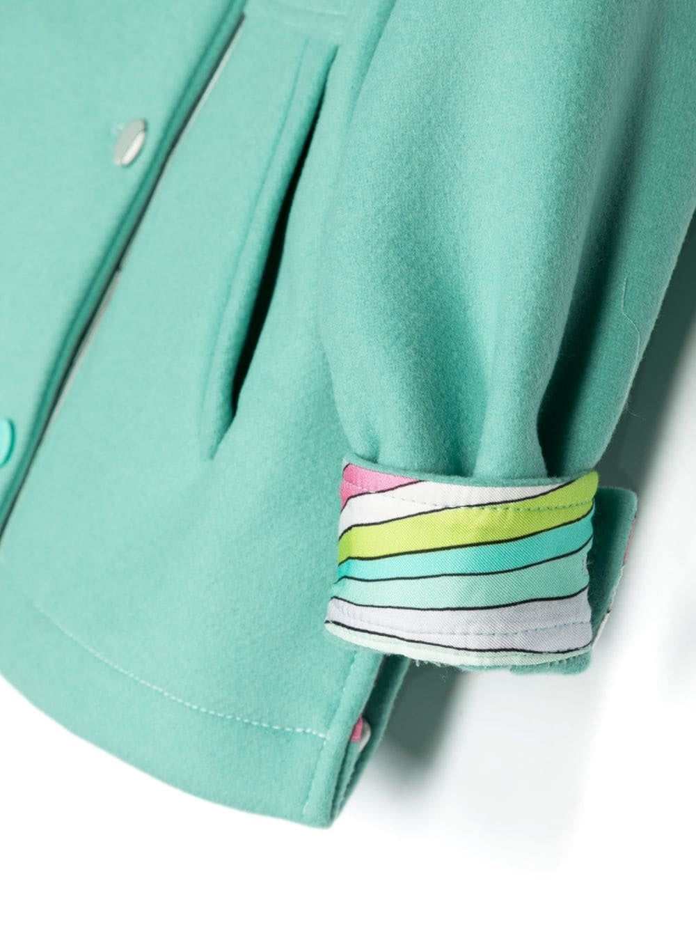 EMILIO PUCCI KIDS-OUTLET-SALE-Jacket GRÜN-ARCHIVIST