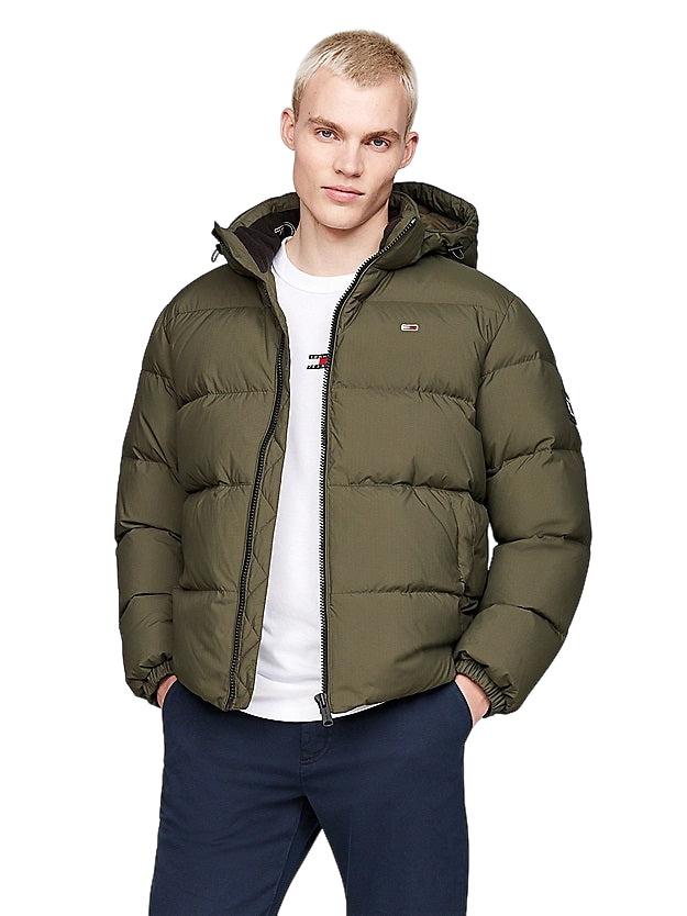 TOMMY JEANS-OUTLET-SALE-Jacket GRÜN-ARCHIVIST