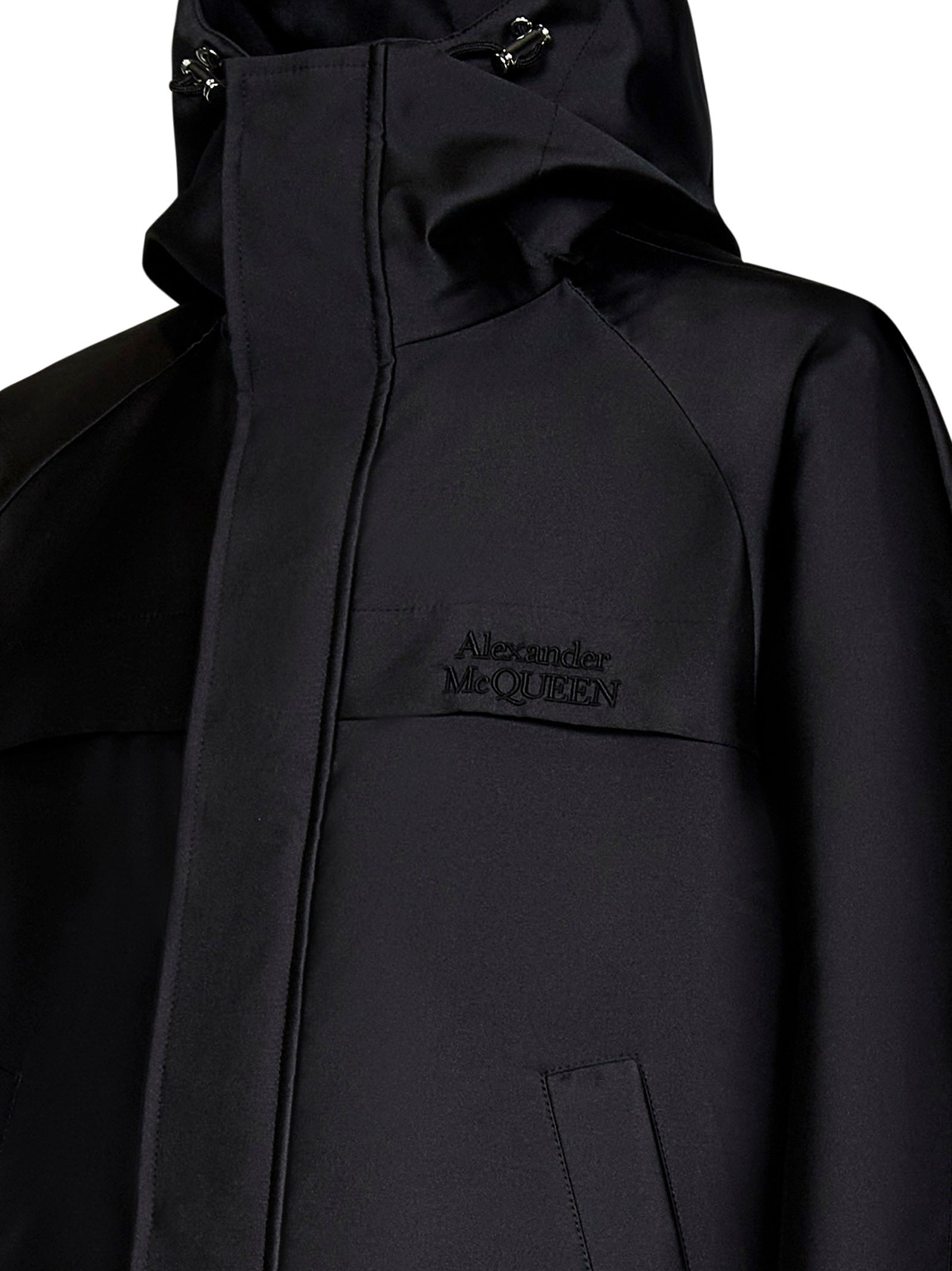 ALEXANDER MCQUEEN-OUTLET-SALE-Jacket SCHWARZ-ARCHIVIST