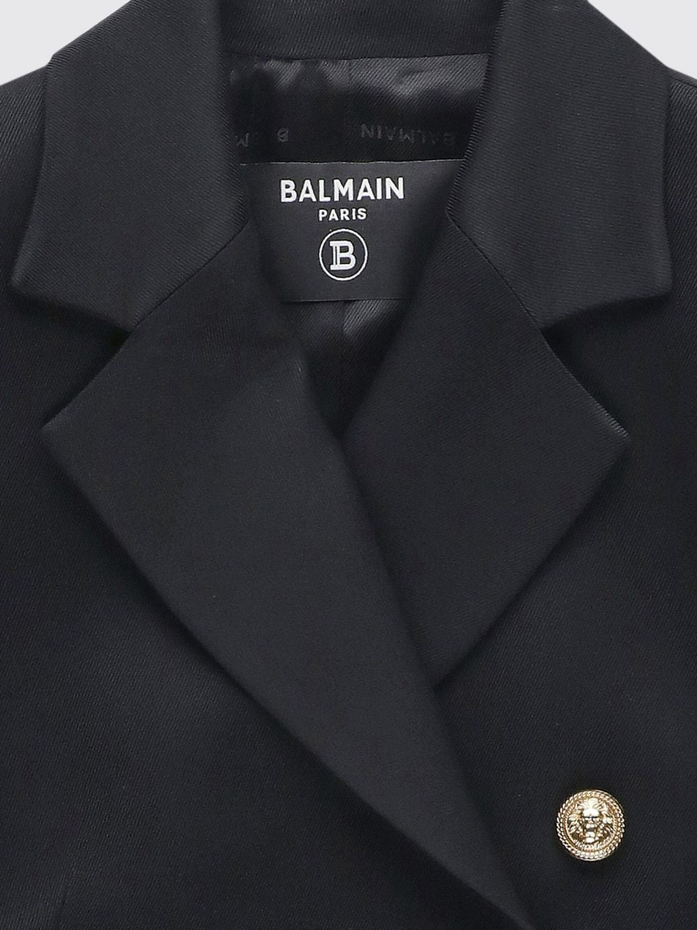 BALMAIN KIDS-OUTLET-SALE-Jacket SCHWARZ-ARCHIVIST