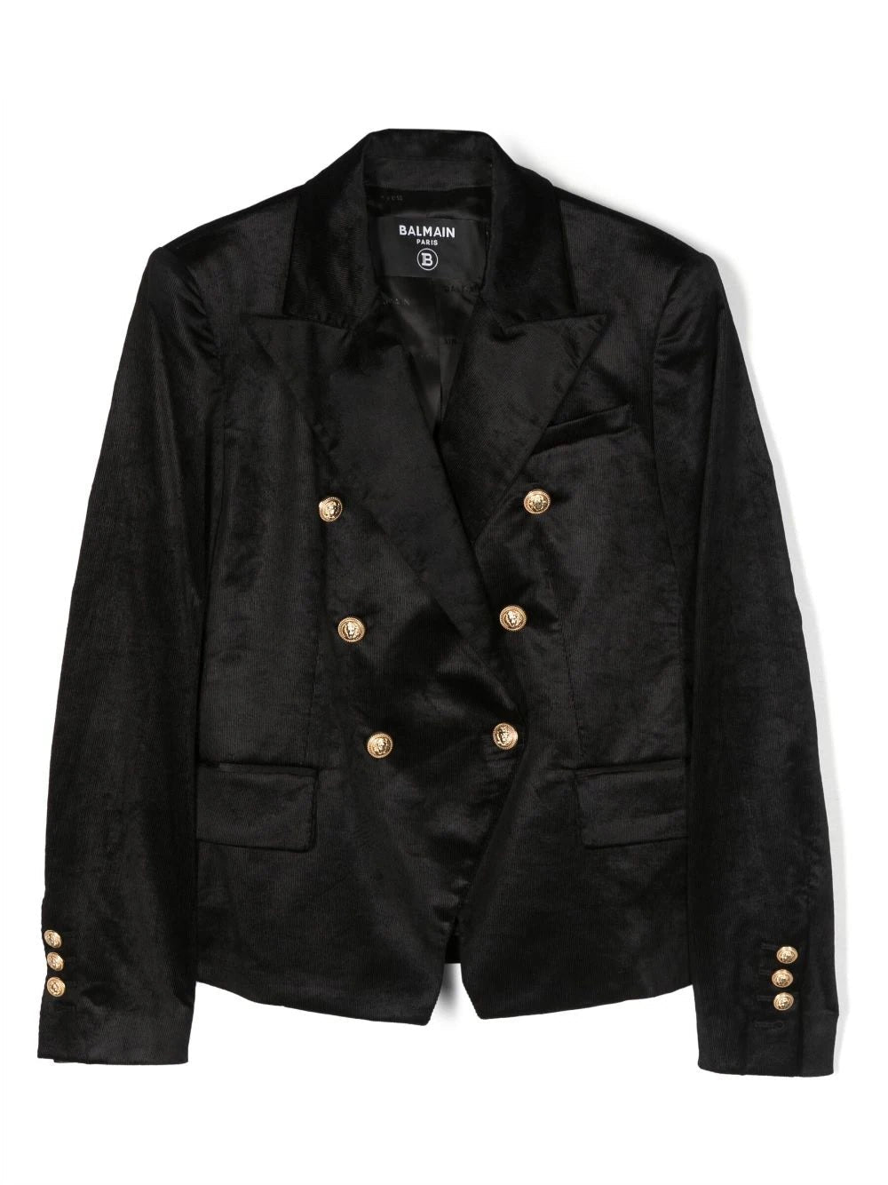 BALMAIN KIDS-OUTLET-SALE-Jacket SCHWARZ-ARCHIVIST