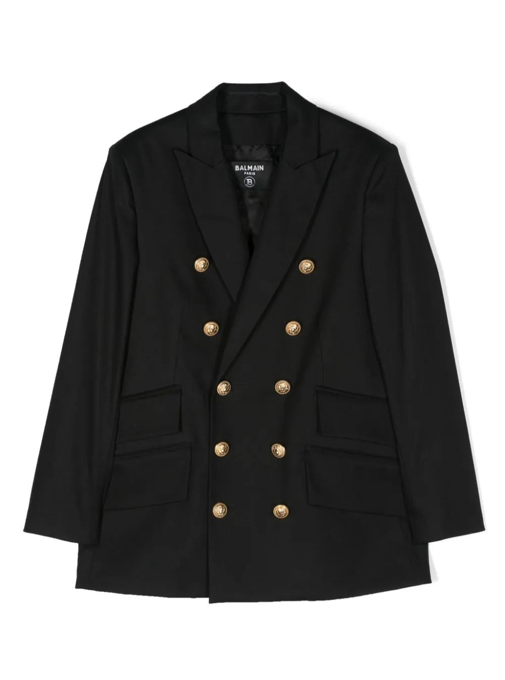 BALMAIN KIDS-OUTLET-SALE-Jacket SCHWARZ-ARCHIVIST