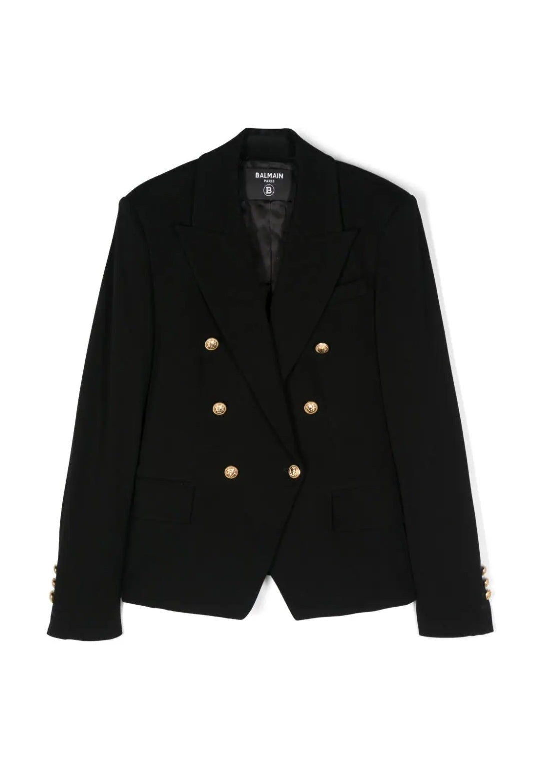 BALMAIN KIDS-OUTLET-SALE-Jacket SCHWARZ-ARCHIVIST