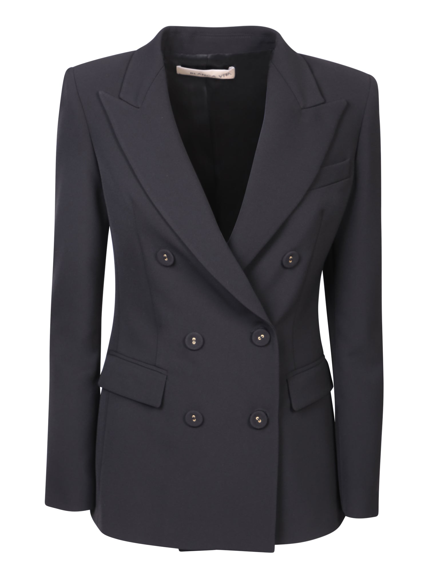 BLANCA VITA-OUTLET-SALE-Jacket SCHWARZ-ARCHIVIST