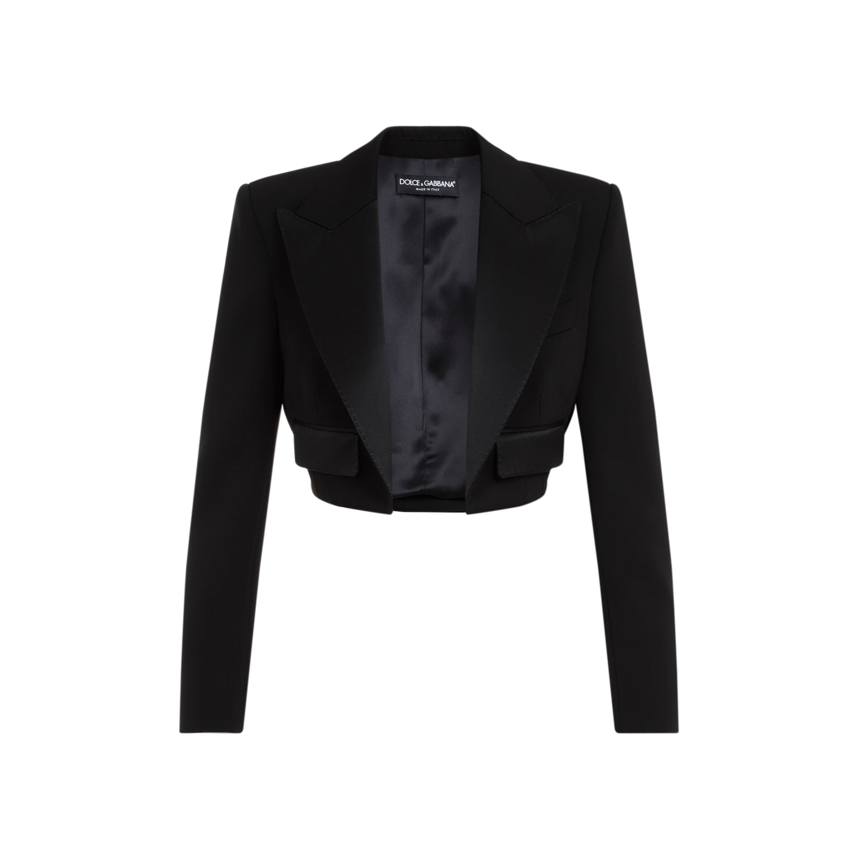 DOLCE & GABBANA-OUTLET-SALE-Jacket SCHWARZ-ARCHIVIST