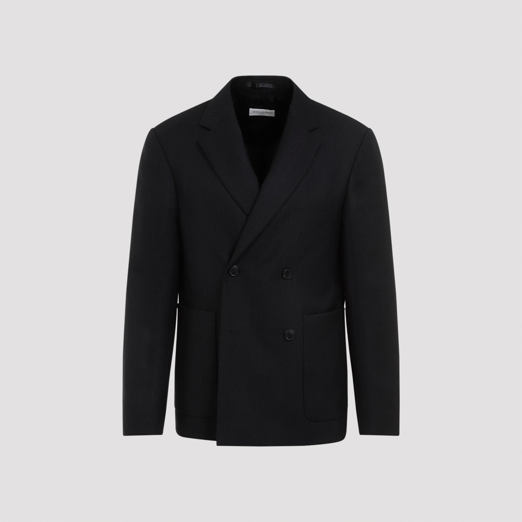 Dries Van Noten-OUTLET-SALE-Jacket SCHWARZ-ARCHIVIST