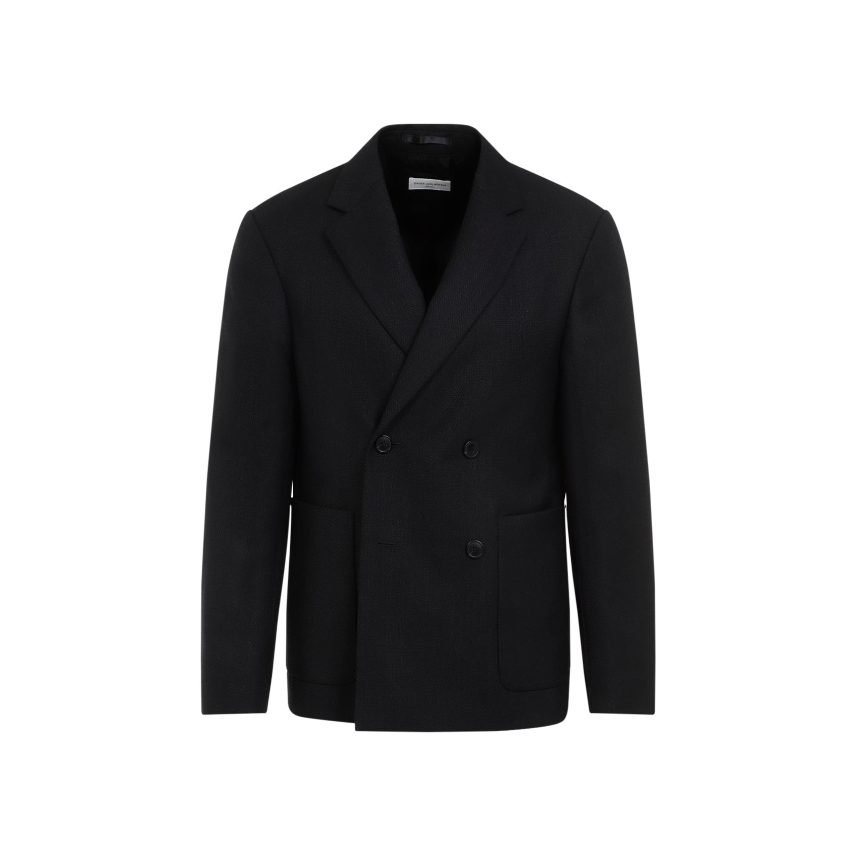 DRIES VAN NOTEN-OUTLET-SALE-Jacket SCHWARZ-ARCHIVIST