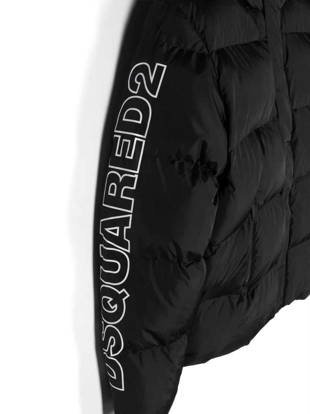 DSQUARED2 KIDS-OUTLET-SALE-Jacket SCHWARZ-ARCHIVIST