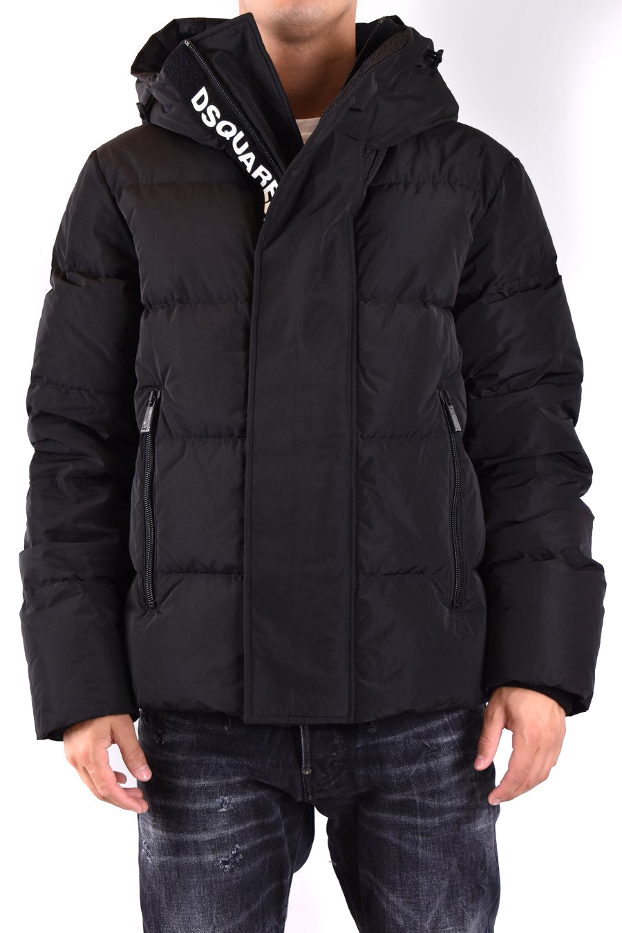 DSQUARED2-OUTLET-SALE-Jacket SCHWARZ-ARCHIVIST