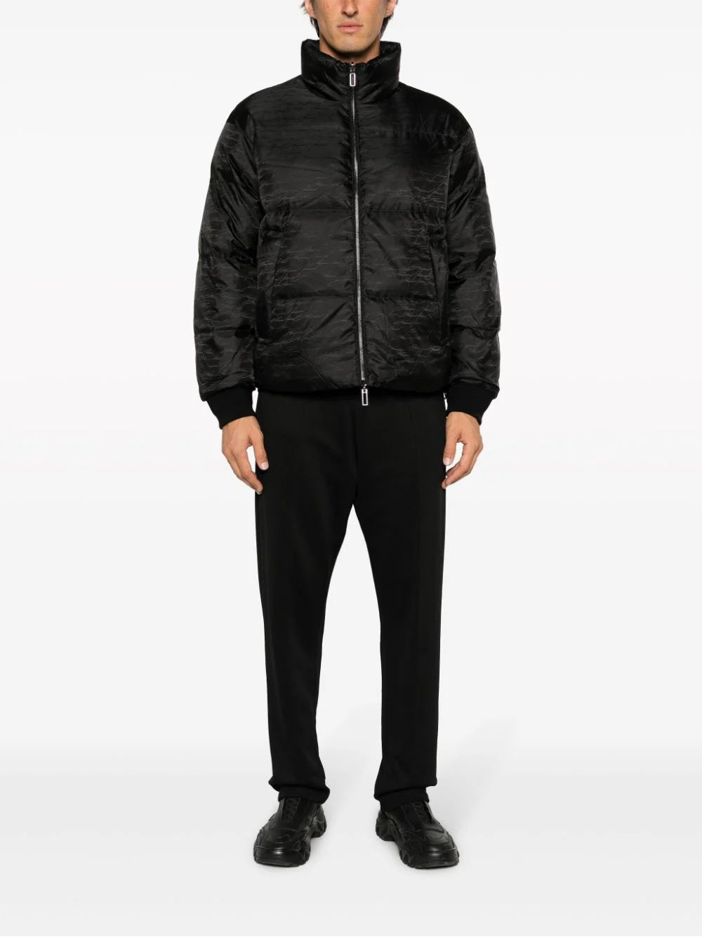 EMPORIO ARMANI-OUTLET-SALE-Jacket SCHWARZ-ARCHIVIST