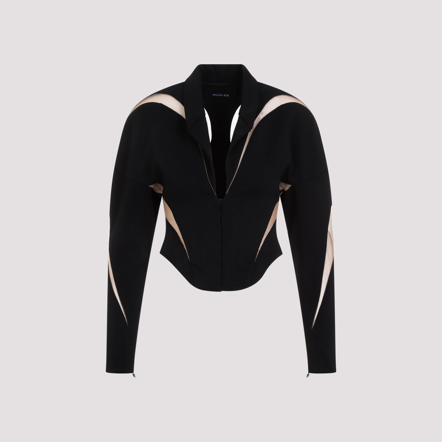 MUGLER-OUTLET-SALE-Jacket SCHWARZ-ARCHIVIST