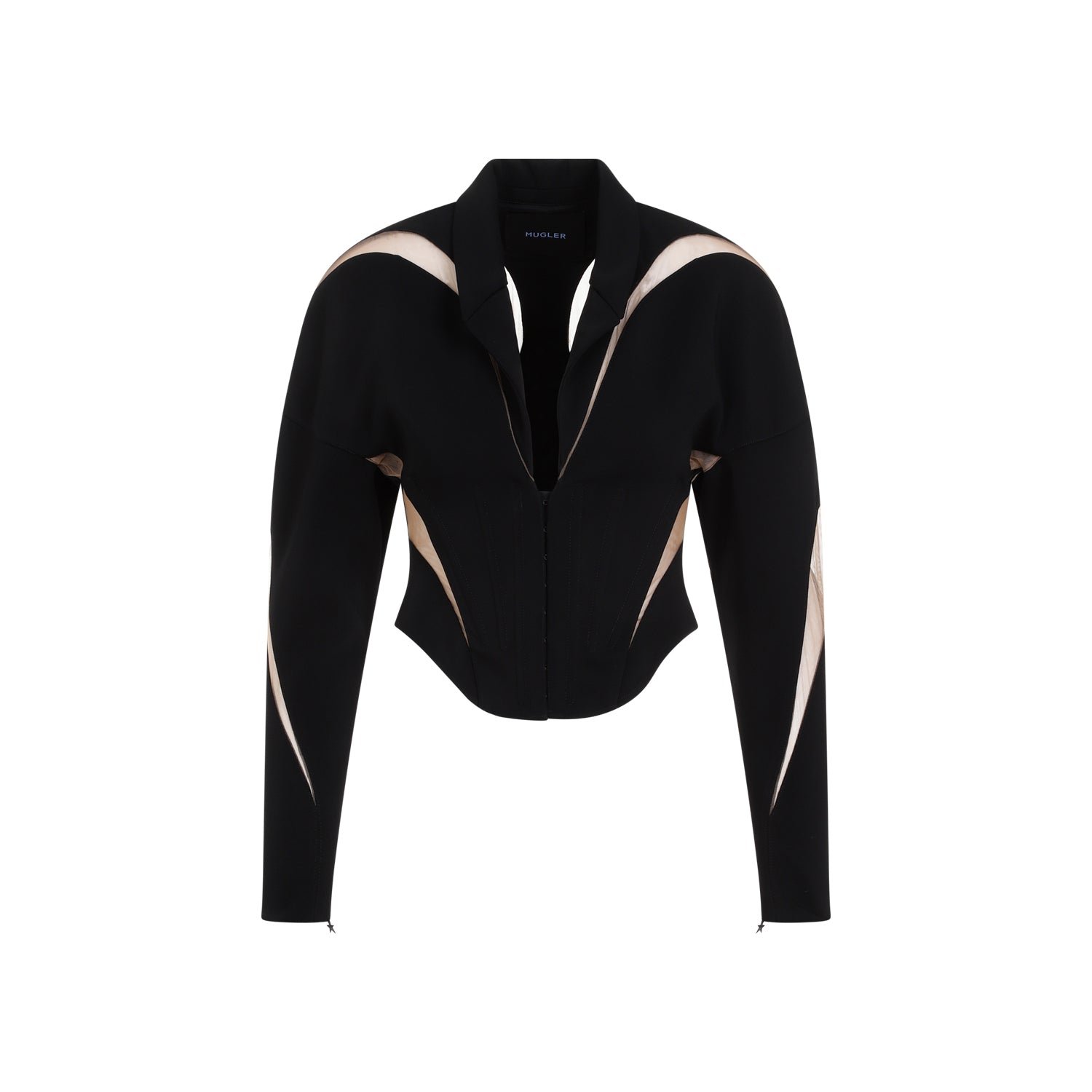 MUGLER-OUTLET-SALE-Jacket SCHWARZ-ARCHIVIST