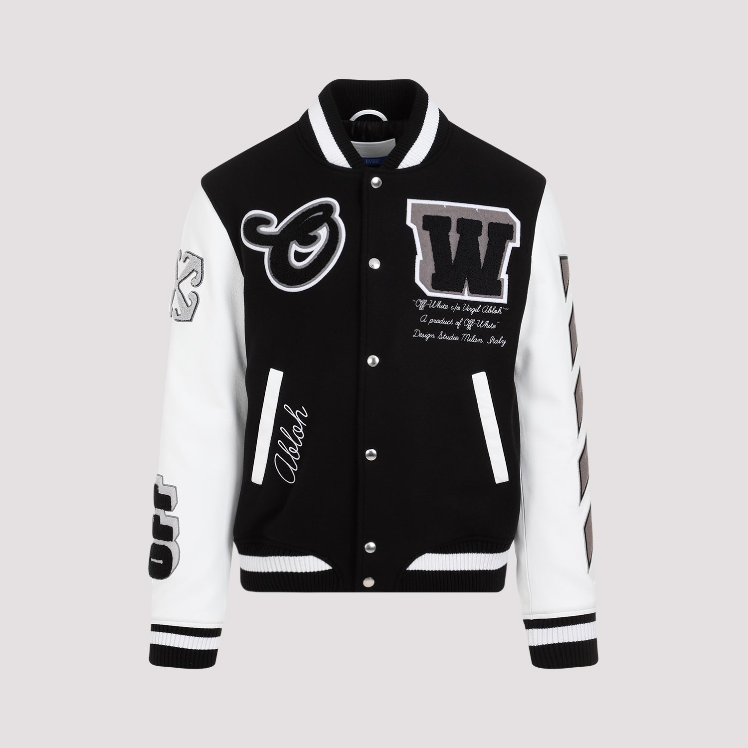 OFF-WHITE-OUTLET-SALE-Jacket SCHWARZ-ARCHIVIST