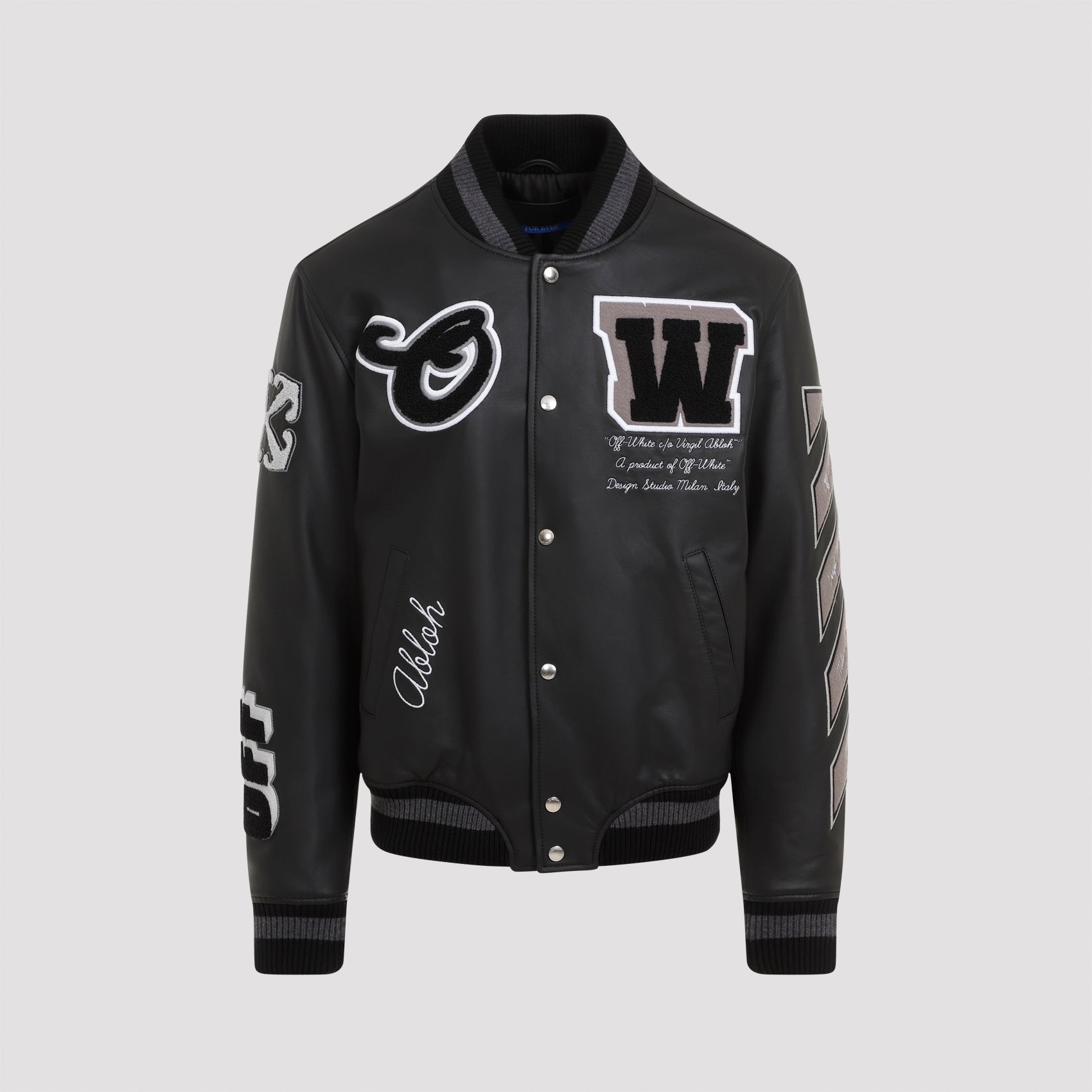 OFF-WHITE-OUTLET-SALE-Jacket SCHWARZ-ARCHIVIST