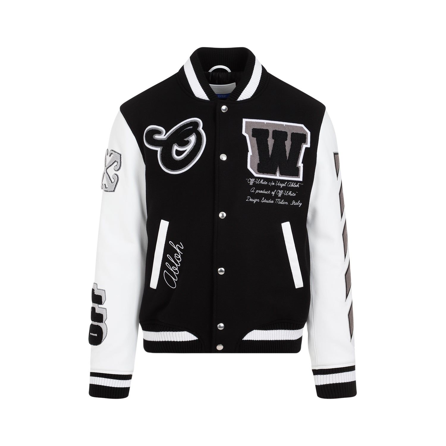 OFF-WHITE-OUTLET-SALE-Jacket SCHWARZ-ARCHIVIST