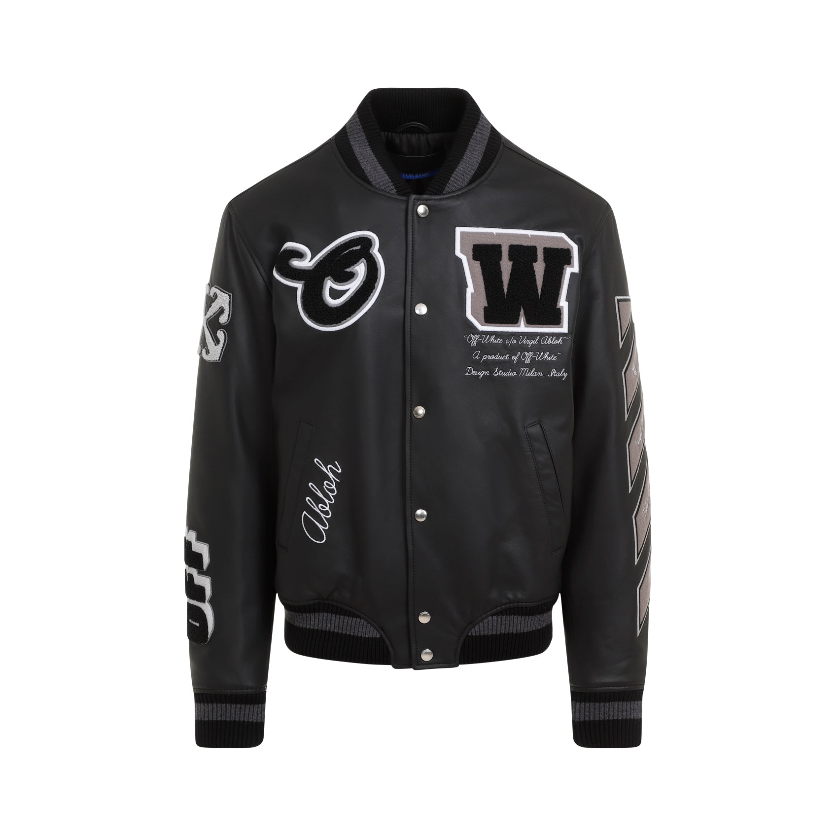 OFF-WHITE-OUTLET-SALE-Jacket SCHWARZ-ARCHIVIST