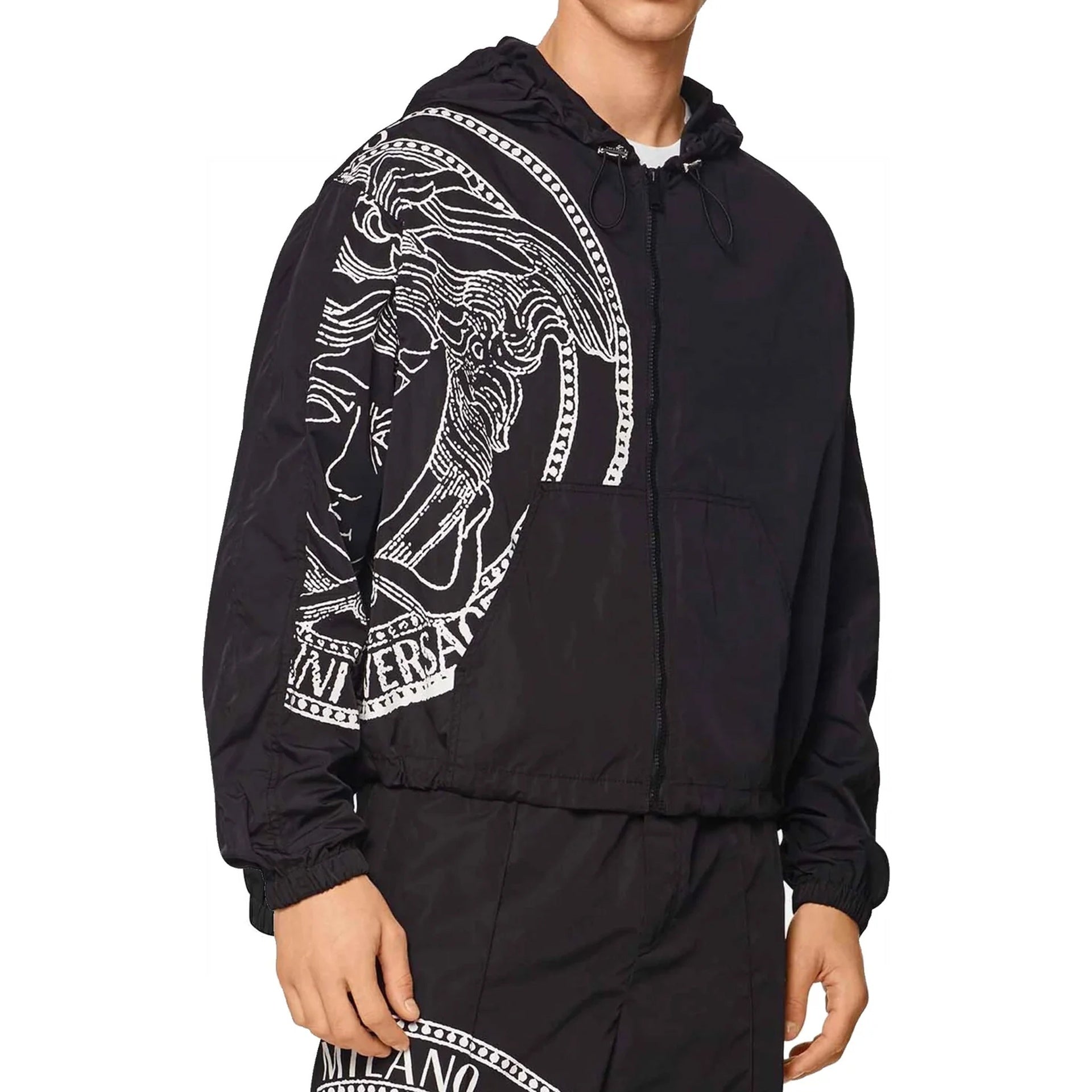 VERSACE-OUTLET-SALE-Jacket SCHWARZ-ARCHIVIST