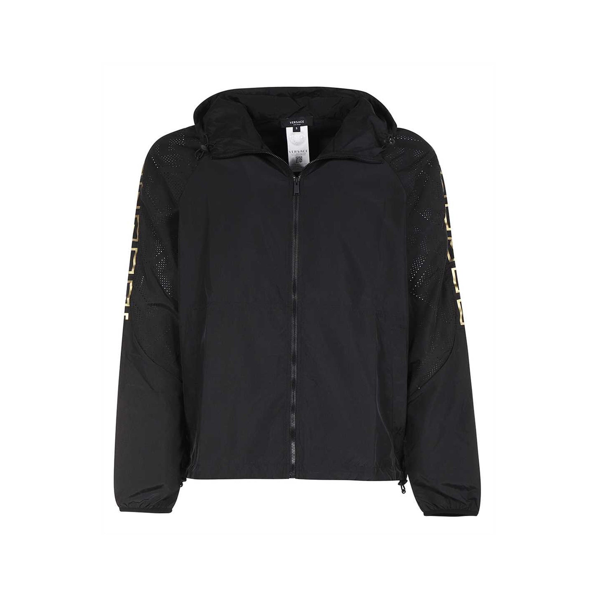 VERSACE-OUTLET-SALE-Jacket SCHWARZ-ARCHIVIST