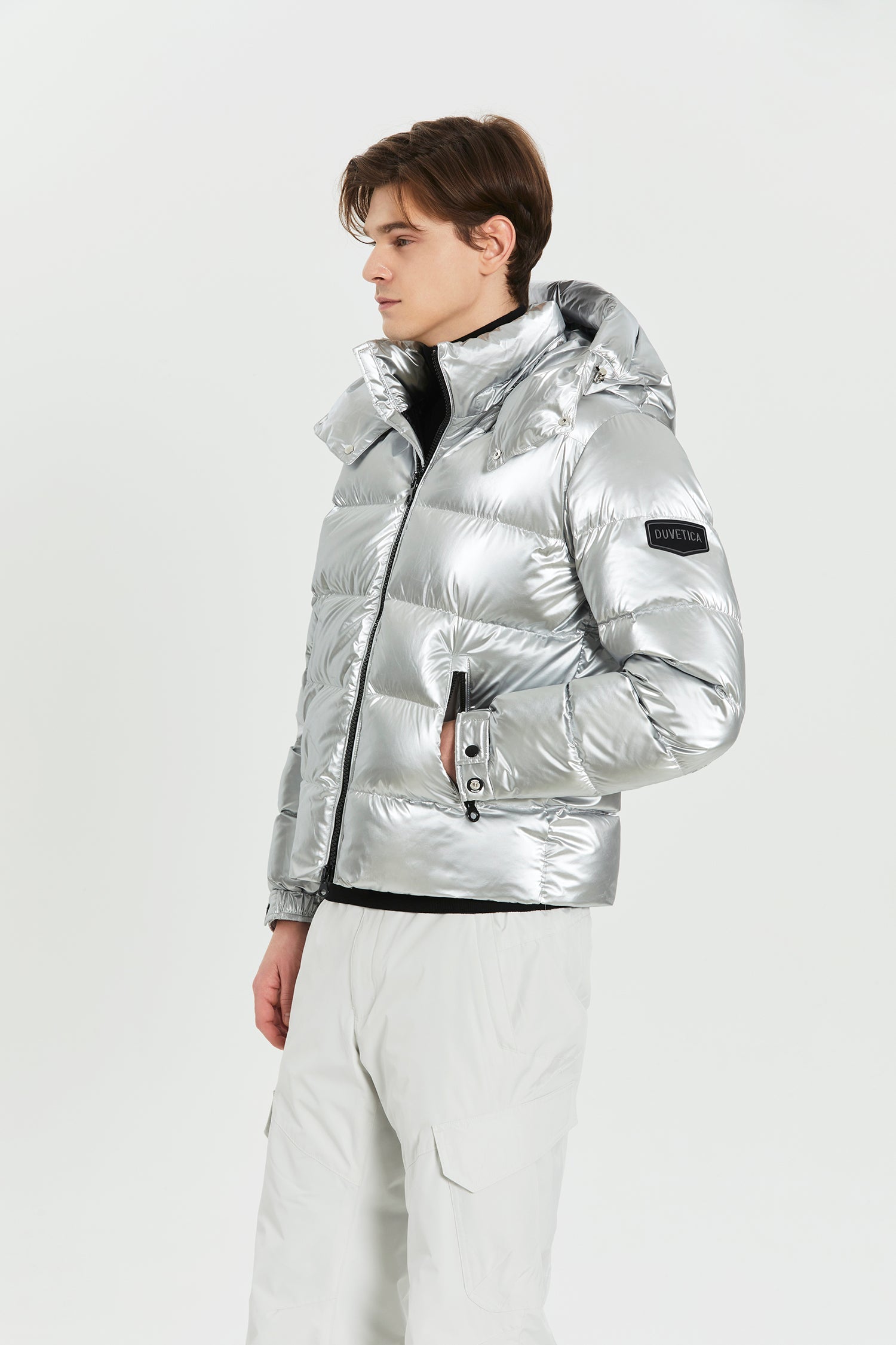 DUVETICA-OUTLET-SALE-Jacket SILBER-ARCHIVIST